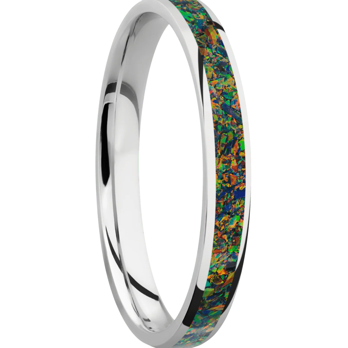 Titanium + Polish Finish