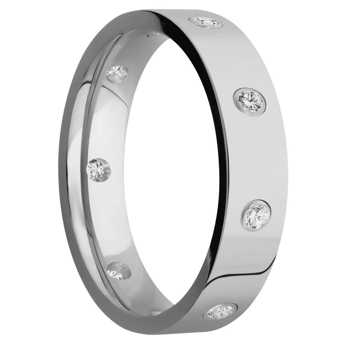 Titanium + Polish Finish