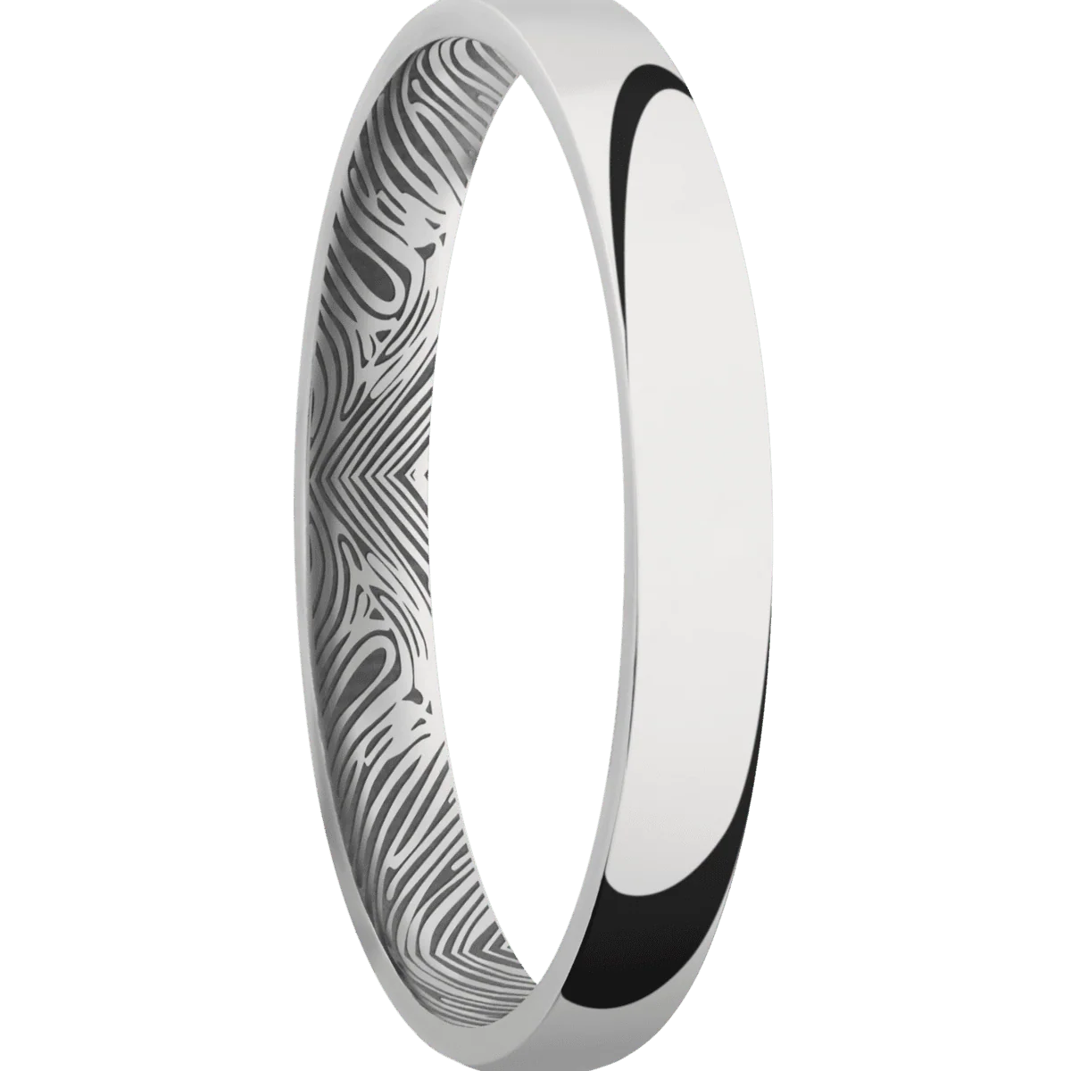 Titanium + Polish Finish