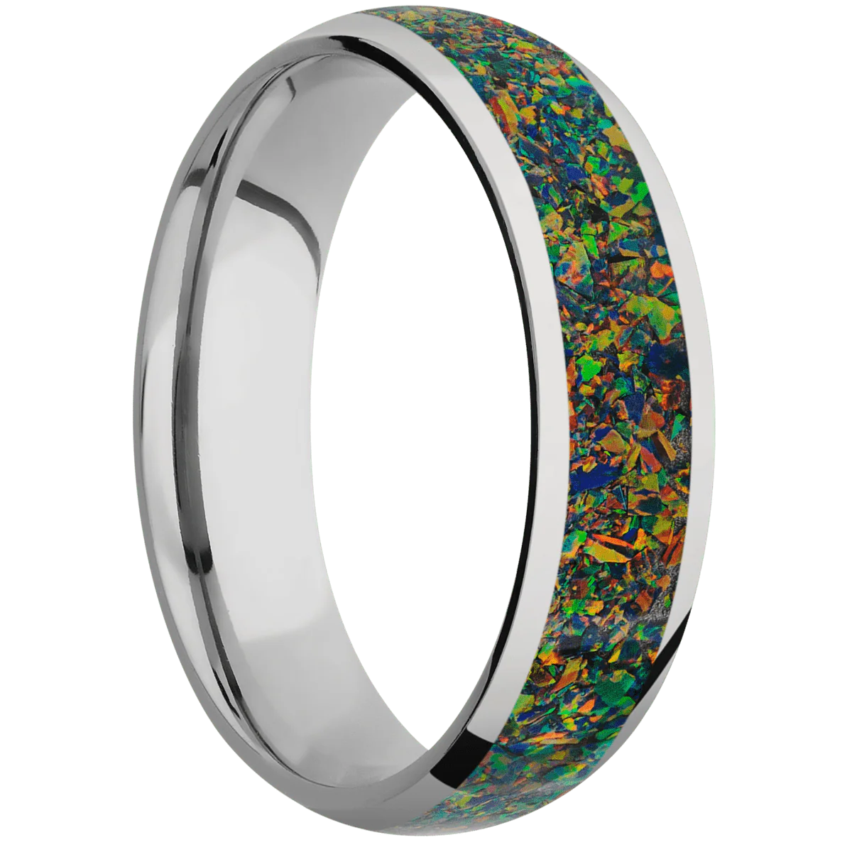 Titanium + Polish Finish