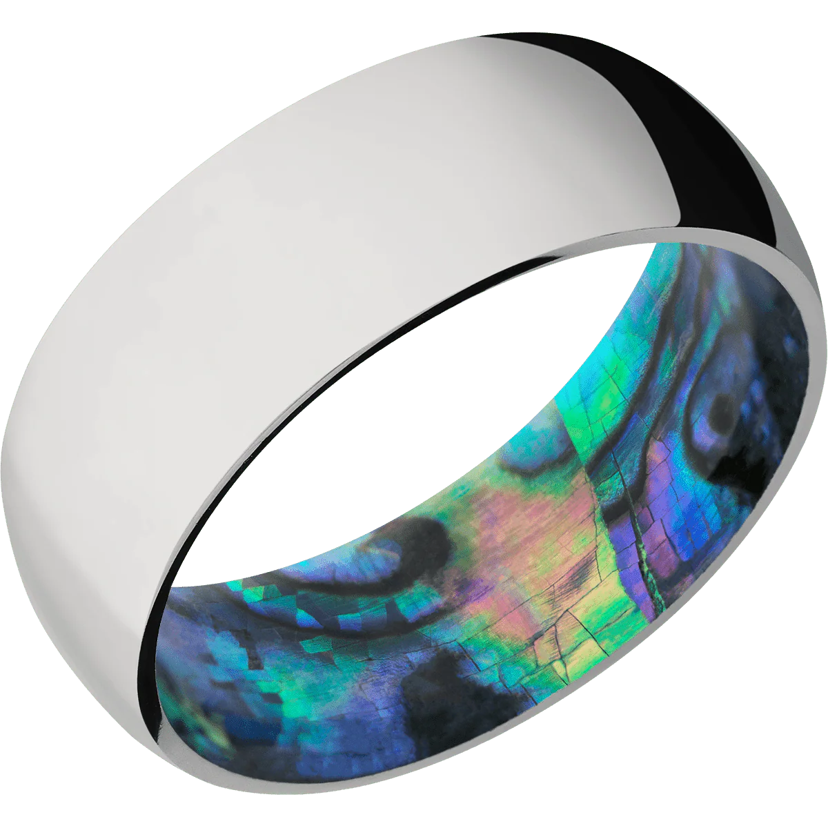 Titanium + Polish Finish + Abalone - Image 2