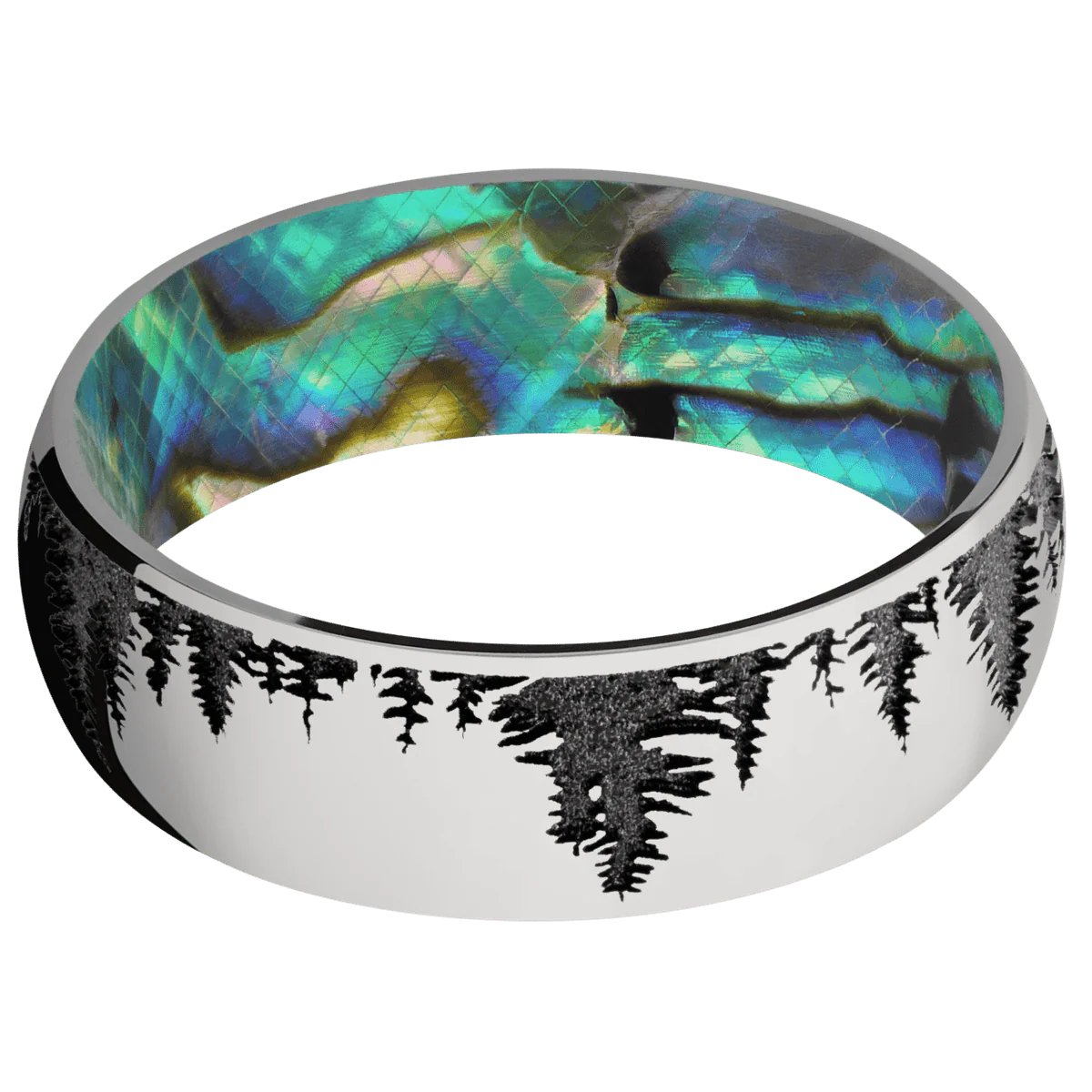 Titanium + Polish Finish + Abalone - Image 3