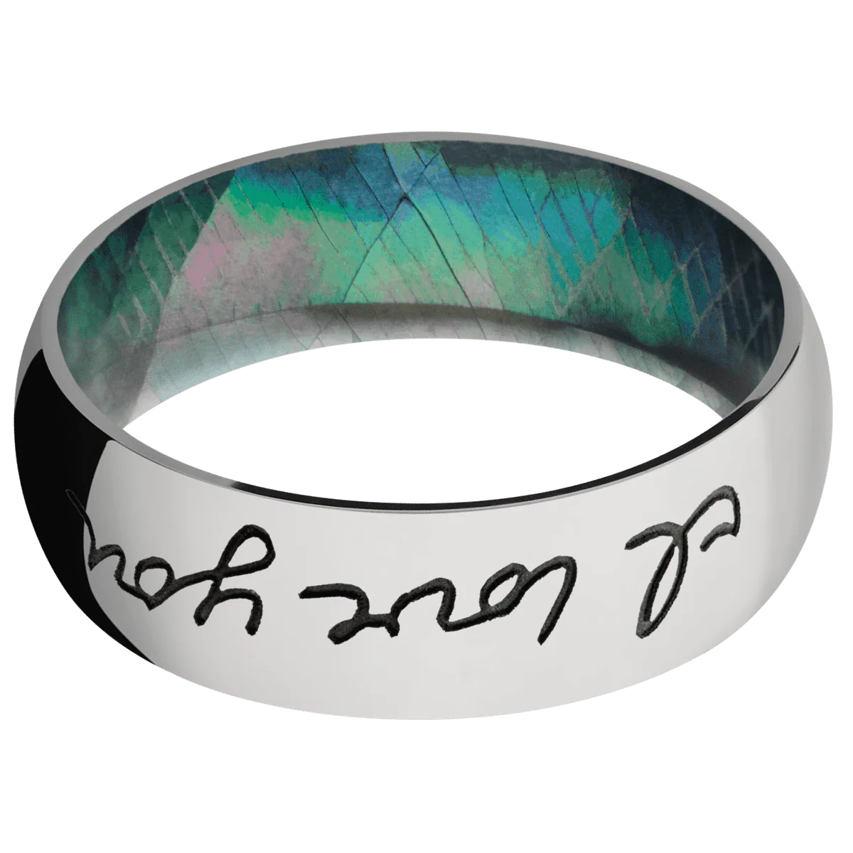 Titanium + Polish Finish + Black Mother of Pearl - Image 3