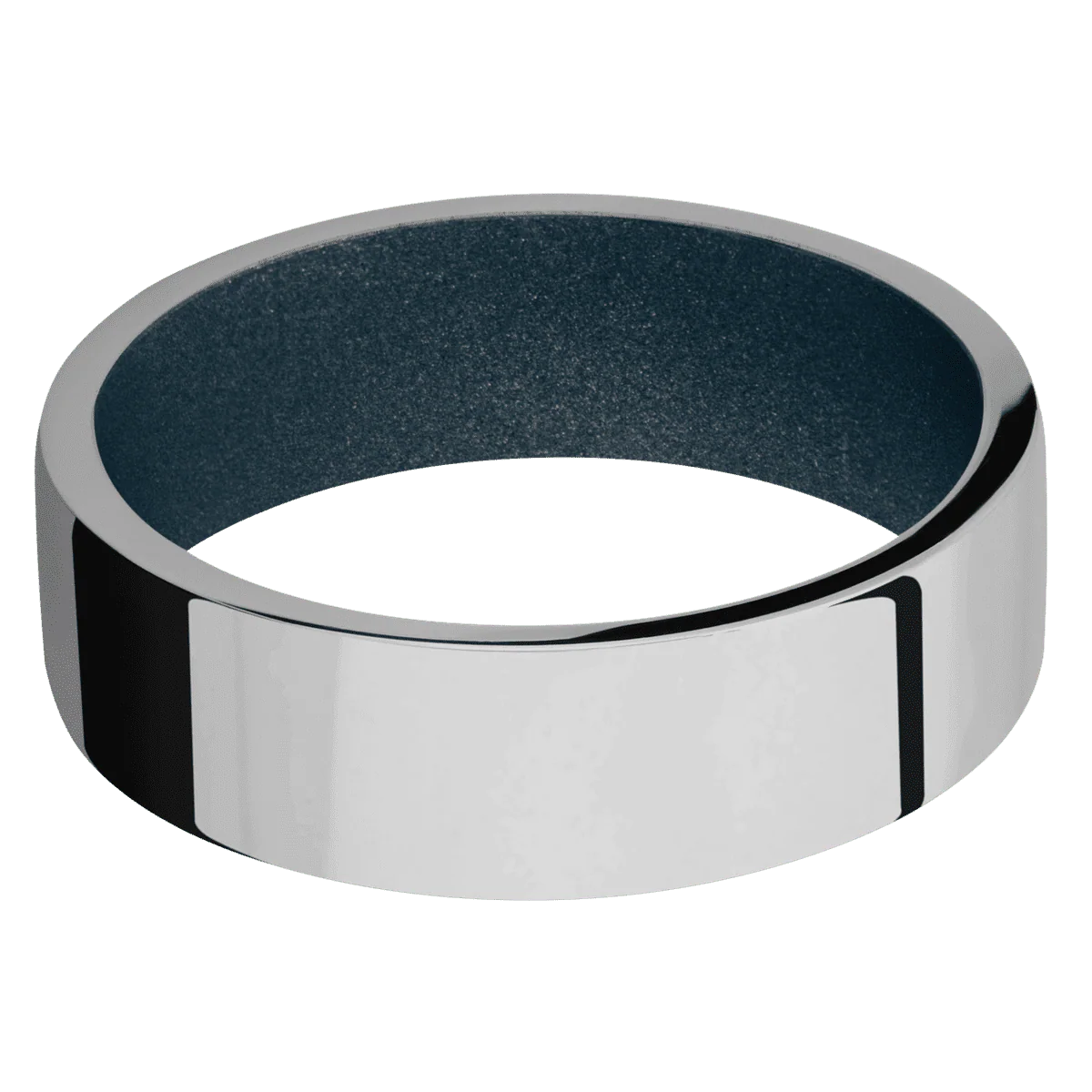 Titanium + Polish Finish + Blue Titanium - Image 3