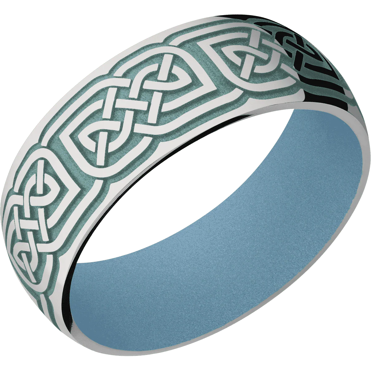 Titanium + Polish Finish + Polar Blue - Image 2