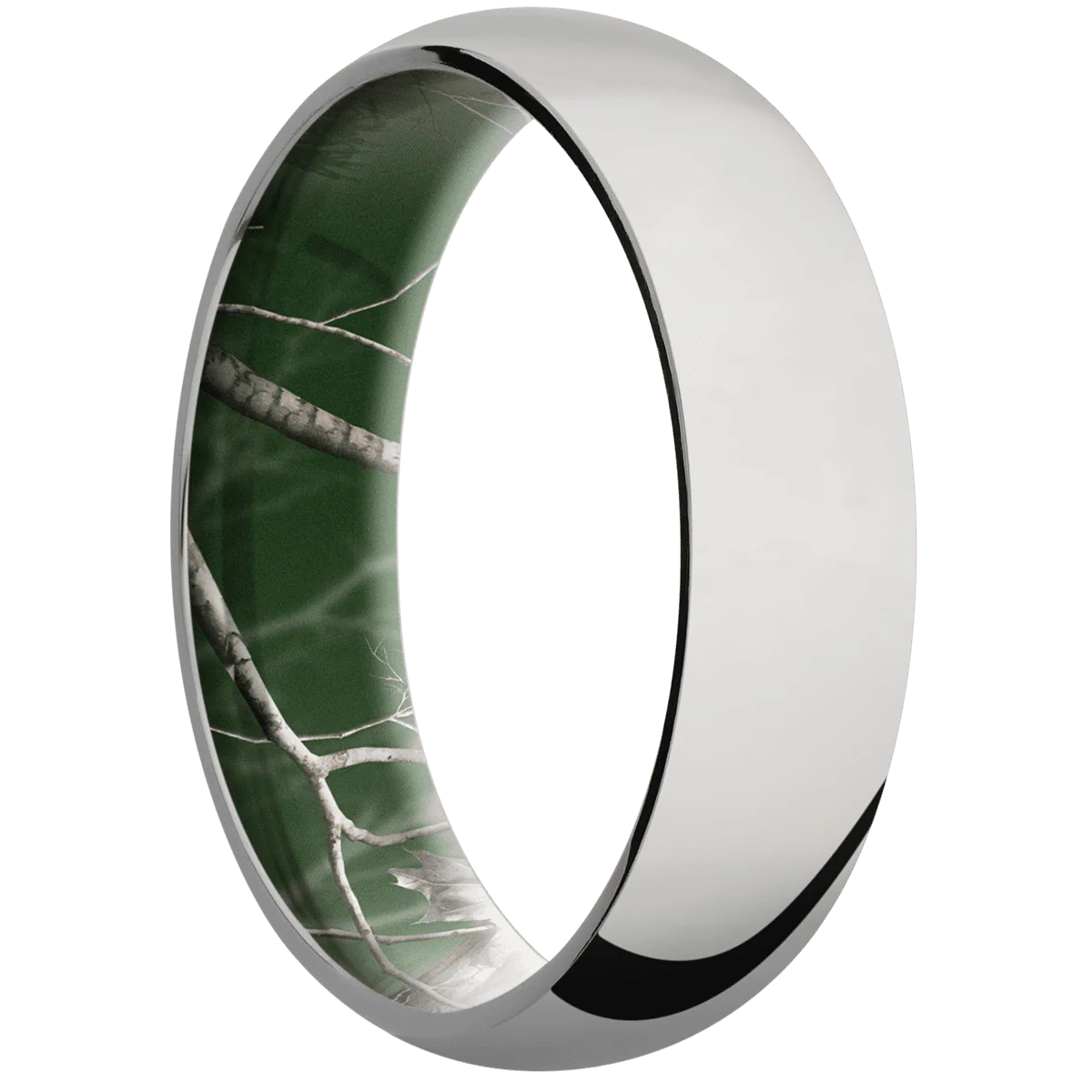 Titanium + Polish Finish + RealTree APC Green