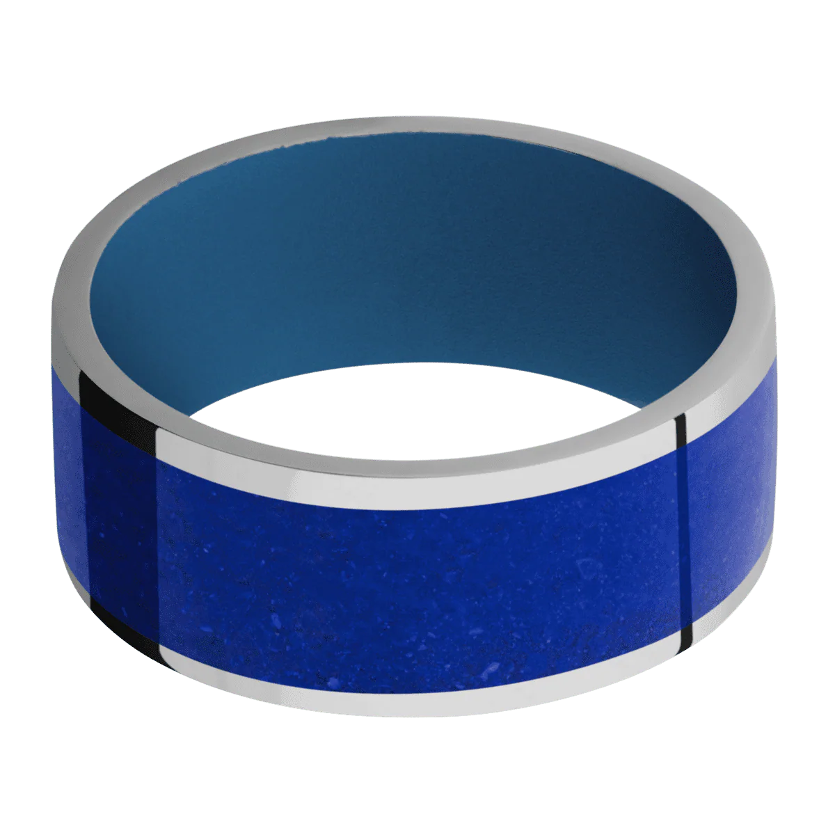 Titanium + Polish Finish + Ridgeway Blue - Image 3