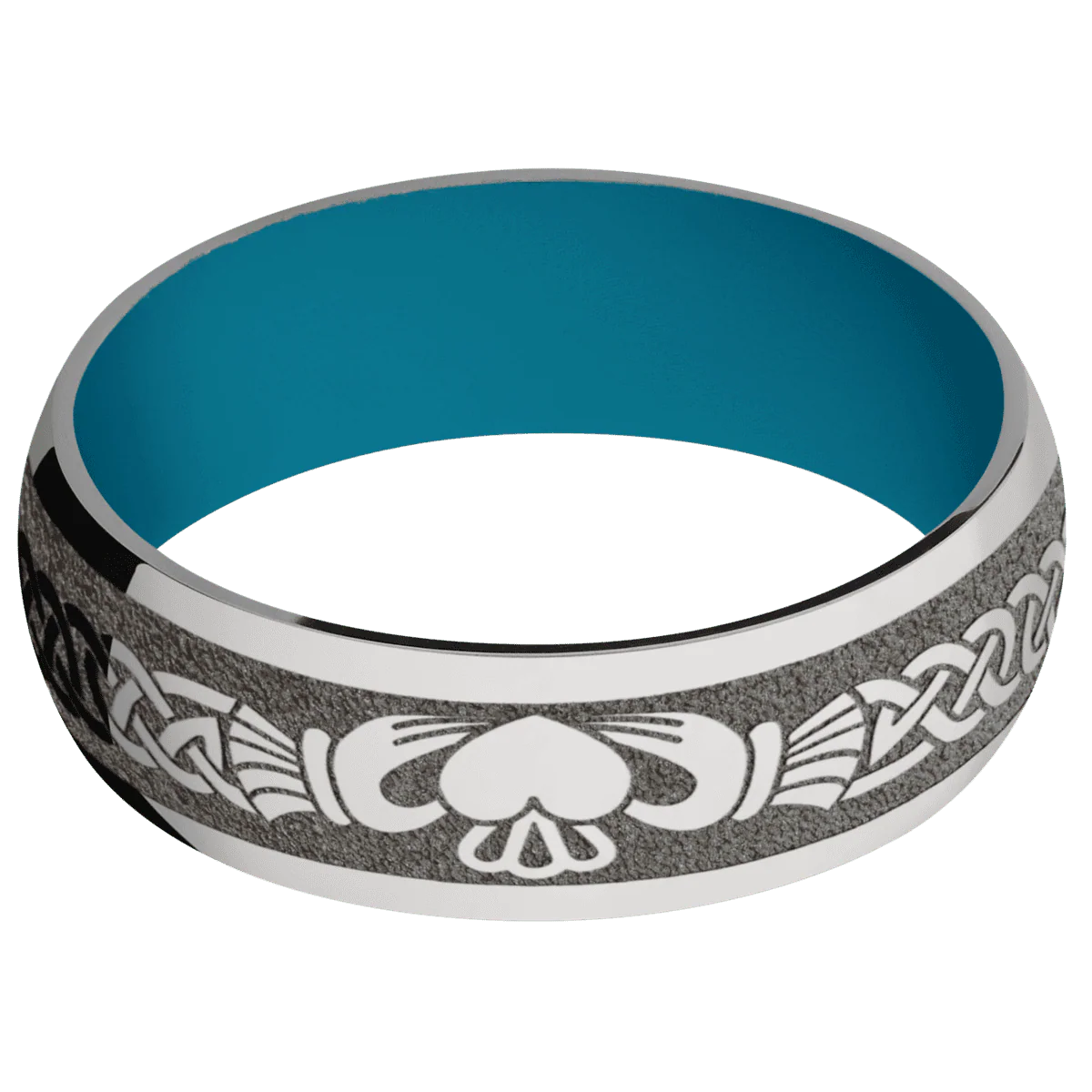 Titanium + Polish Finish + Sea Blue - Image 3