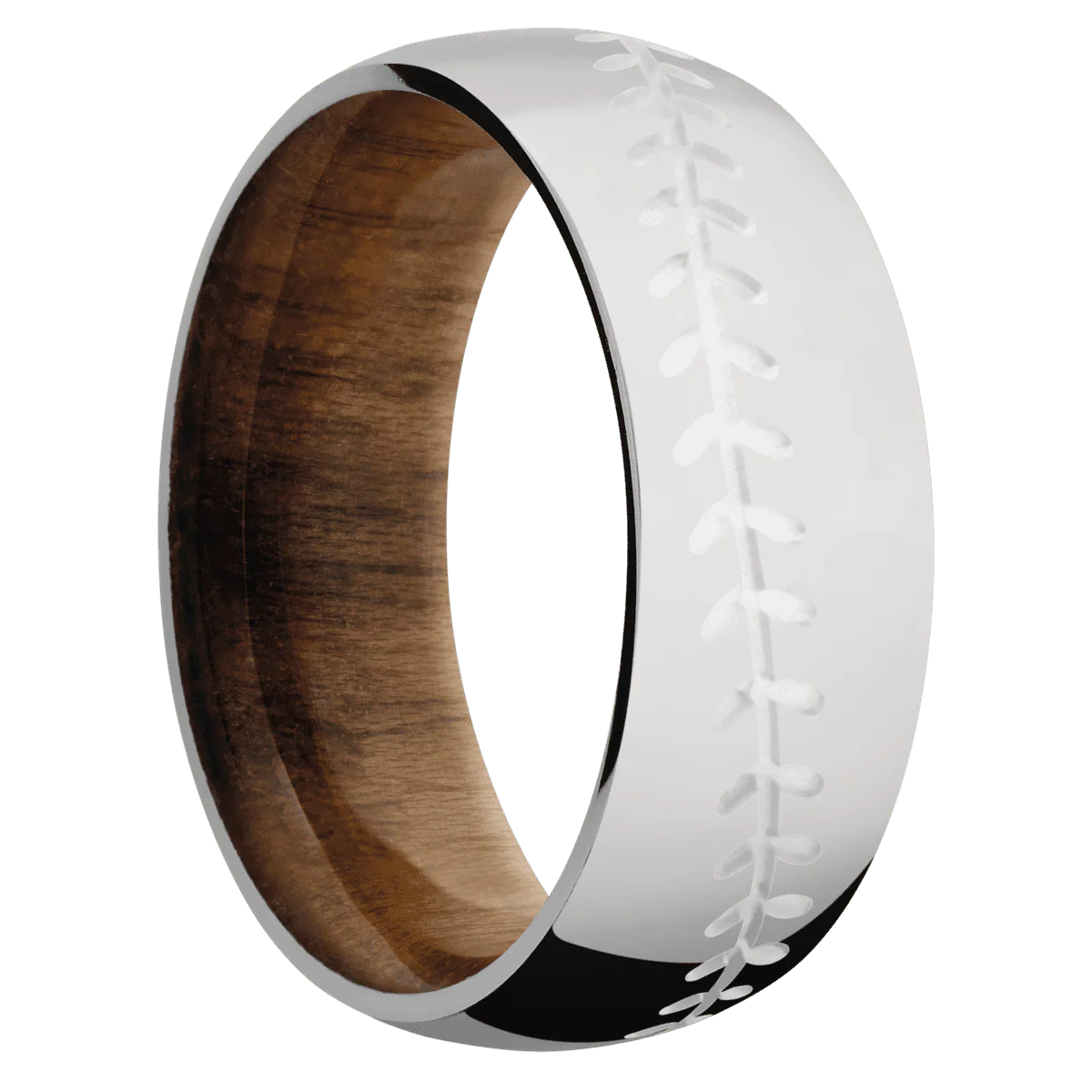 Titanium + Polish Finish + Teak