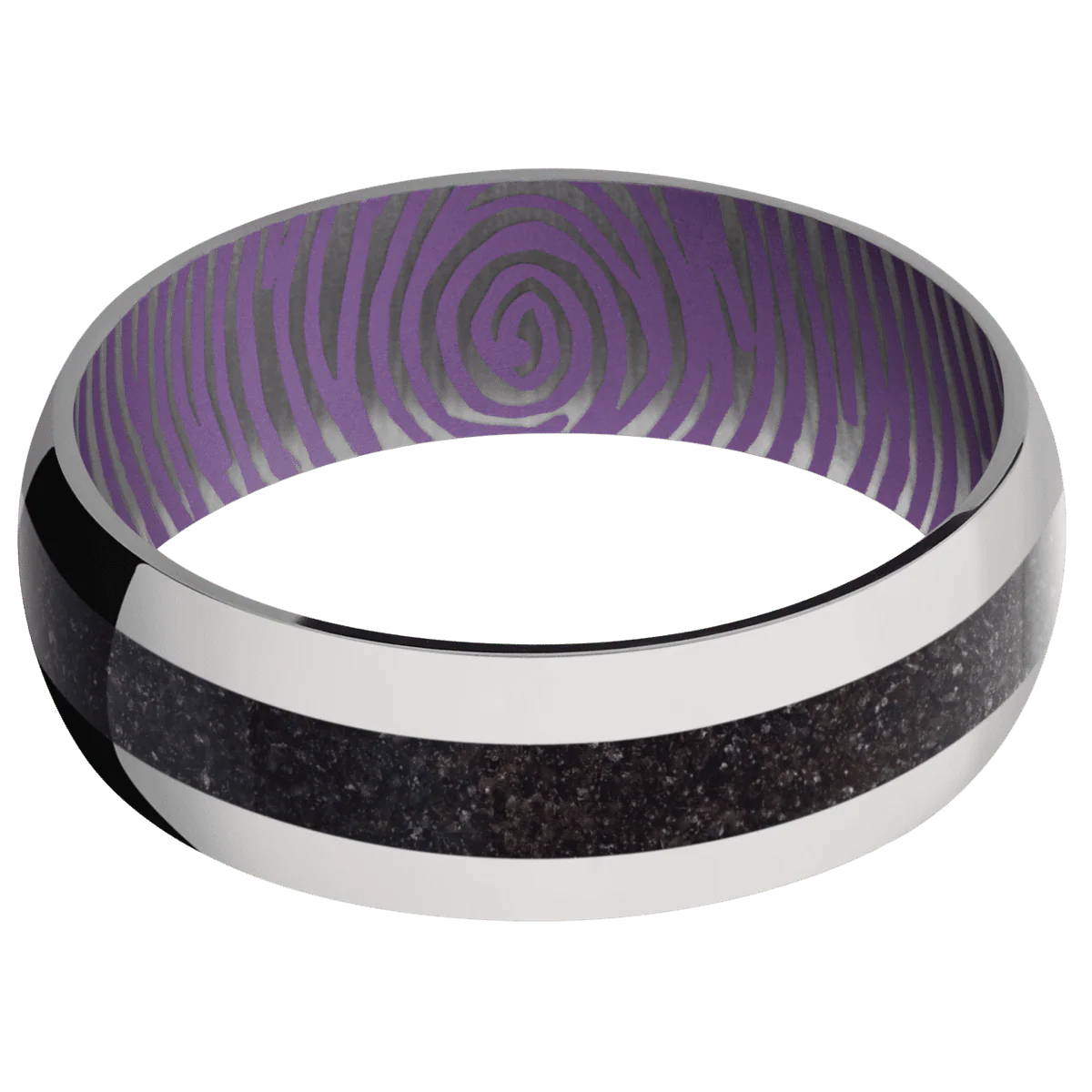 Titanium + Polish Finish + Wild Purple - Image 3