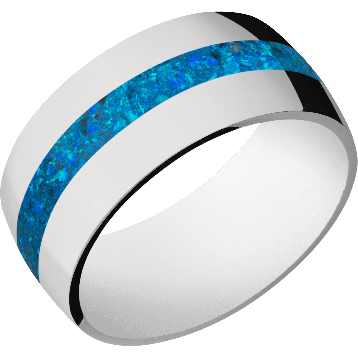 Titanium + Polish Finish + Your Color - Image 2