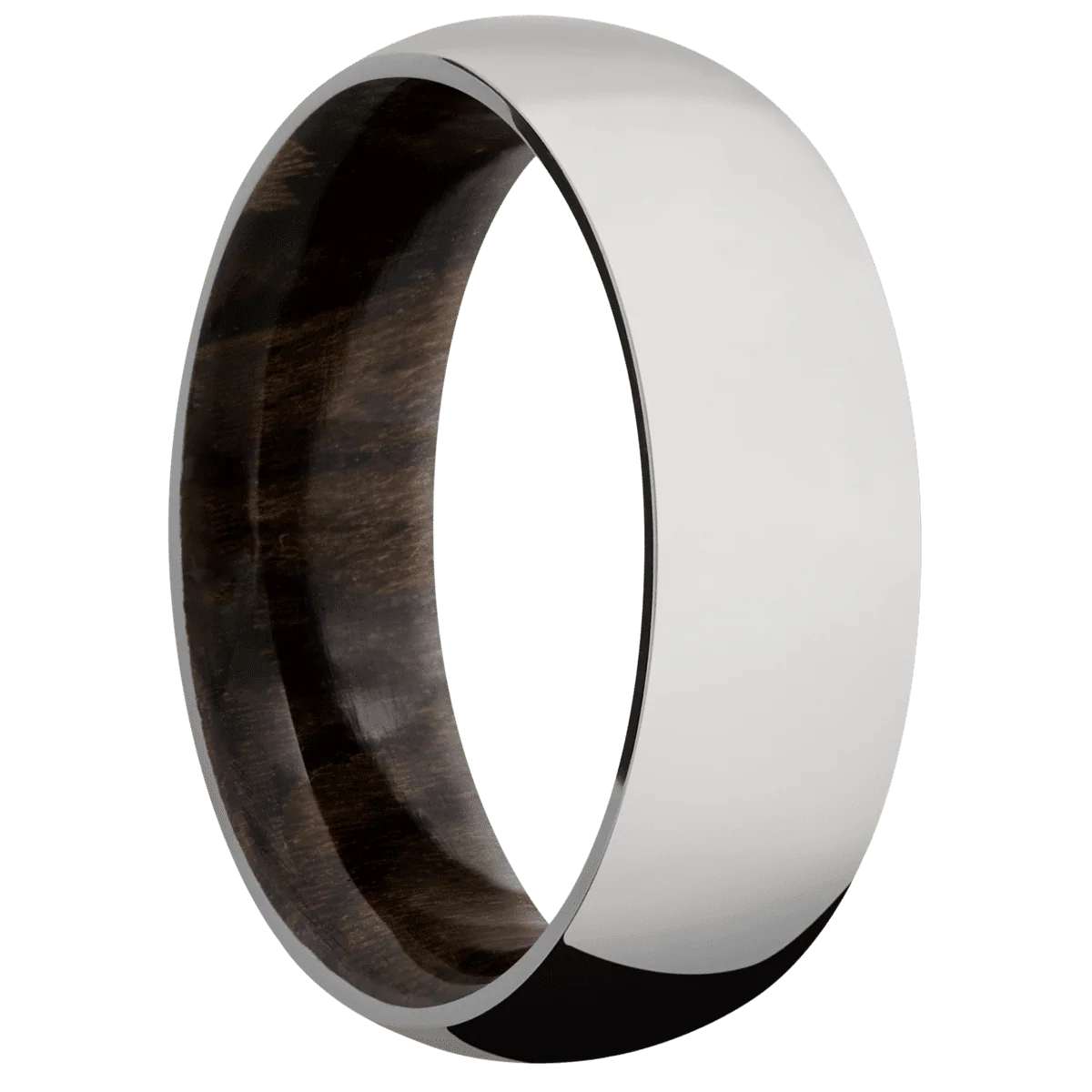 Titanium + Polish Finish + Ziricote