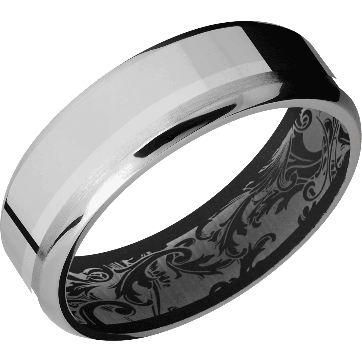 Titanium + Polish , Polish Finish + Black - Image 2