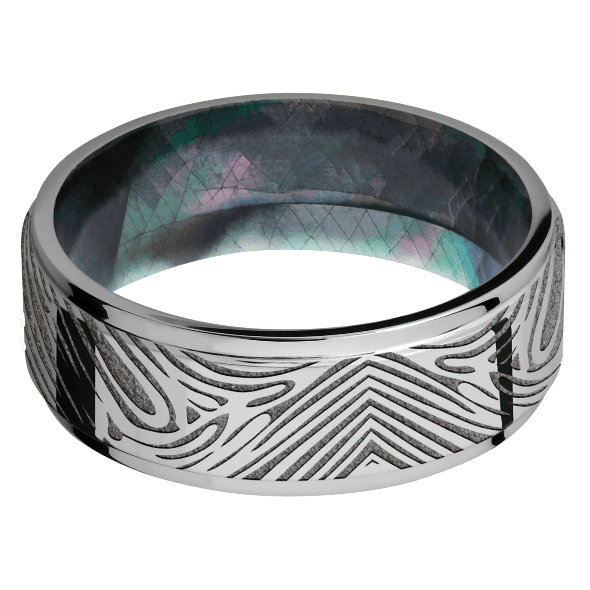 Titanium + Polish , Polish Finish + Black Mother of Pearl - Image 3