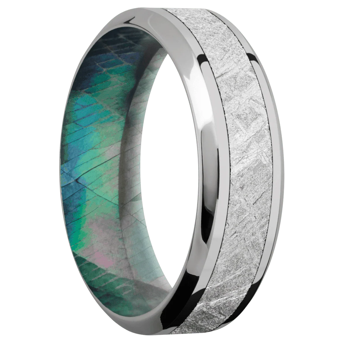 Titanium + Polish , Polish Finish + Black Mother of Pearl