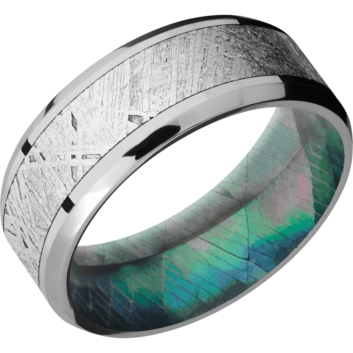 Titanium + Polish , Polish Finish + Black Mother of Pearl - Image 2
