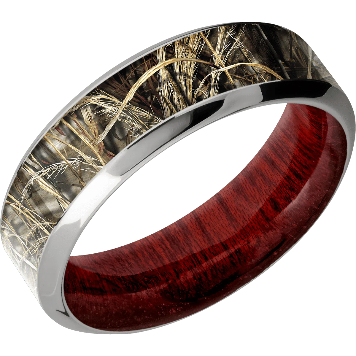 Titanium + Polish , Polish Finish + Blood Wood - Image 2