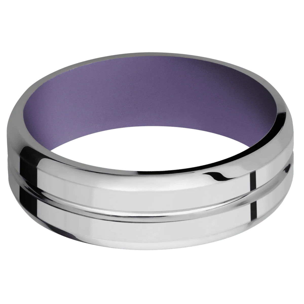 Titanium + Polish , Polish Finish + Bright Purple - Image 3
