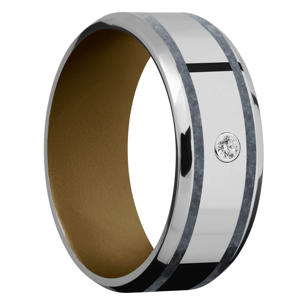 Titanium + Polish , Polish Finish + Burnt Bronze