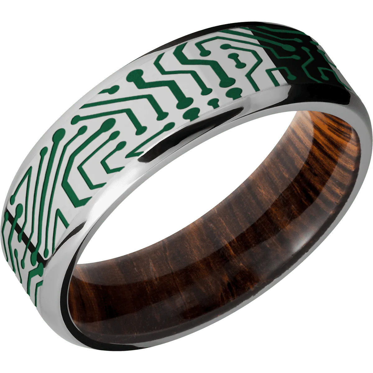 Titanium + Polish , Polish Finish + Cocobolo - Image 2