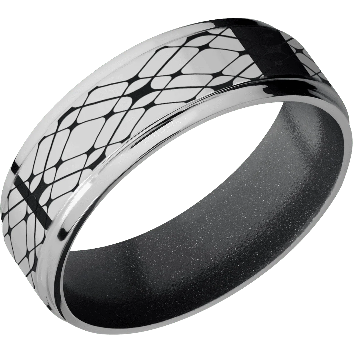 Titanium + Polish , Polish Finish + Dark Grey - Image 2
