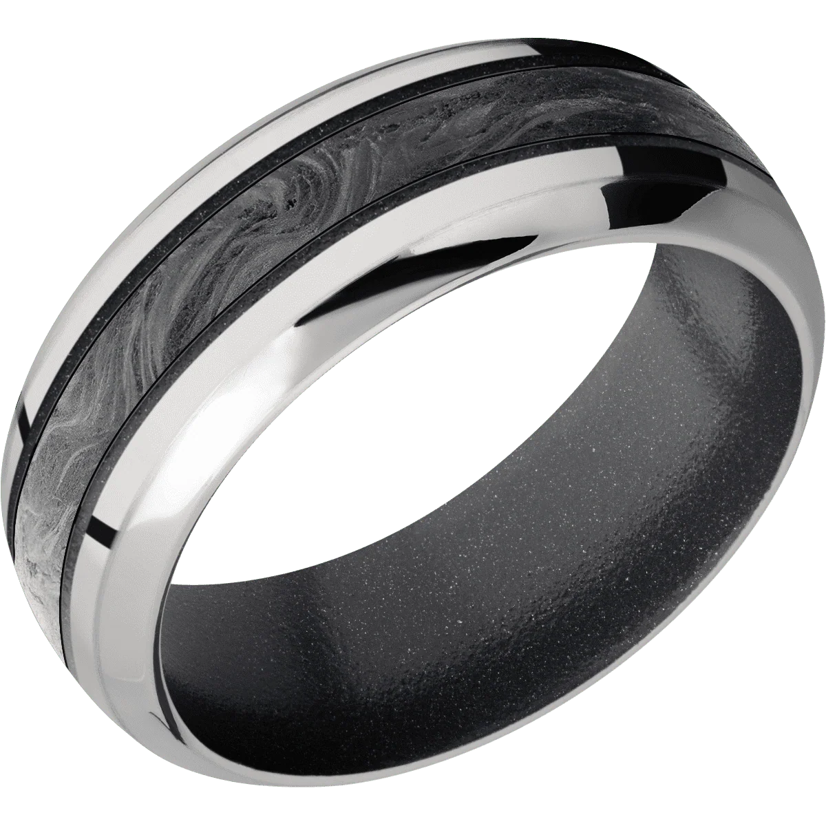 Titanium + Polish , Polish Finish + Dark Grey - Image 2