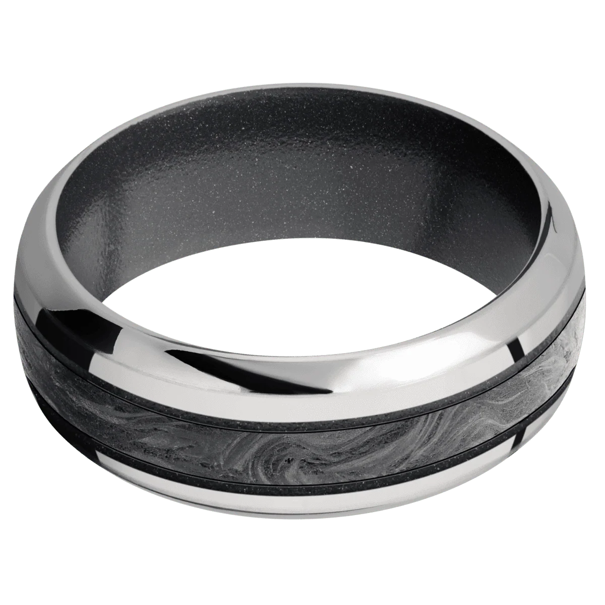 Titanium + Polish , Polish Finish + Dark Grey - Image 3