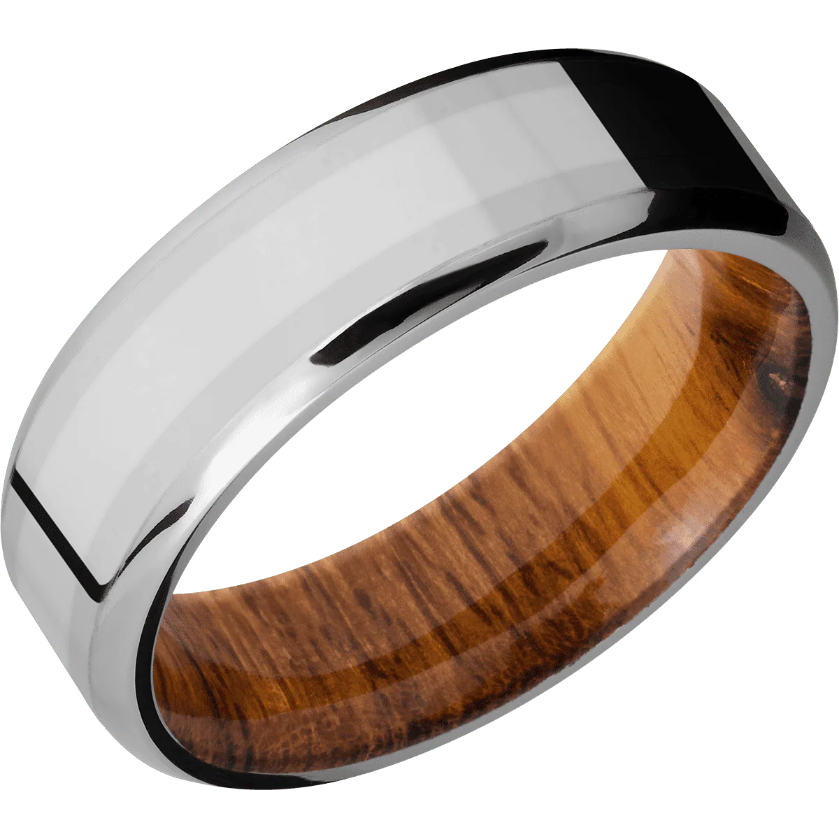 Titanium + Polish , Polish Finish + Desert Iron Wood - Image 2