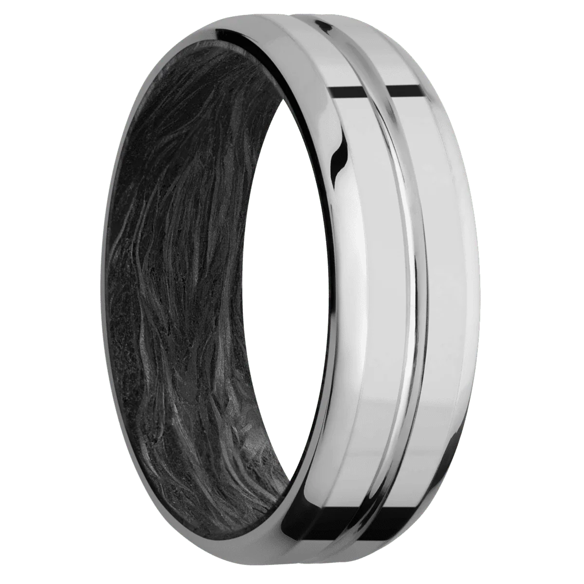 Titanium + Polish , Polish Finish + Forged Carbon Fiber