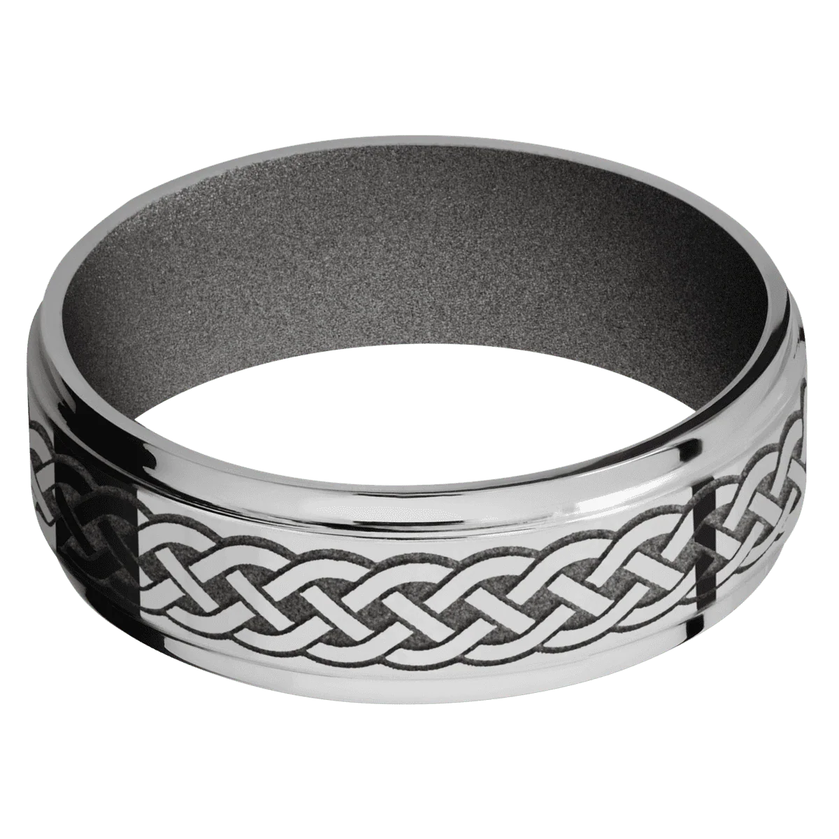 Titanium + Polish , Polish Finish + Gun Metal Grey - Image 3