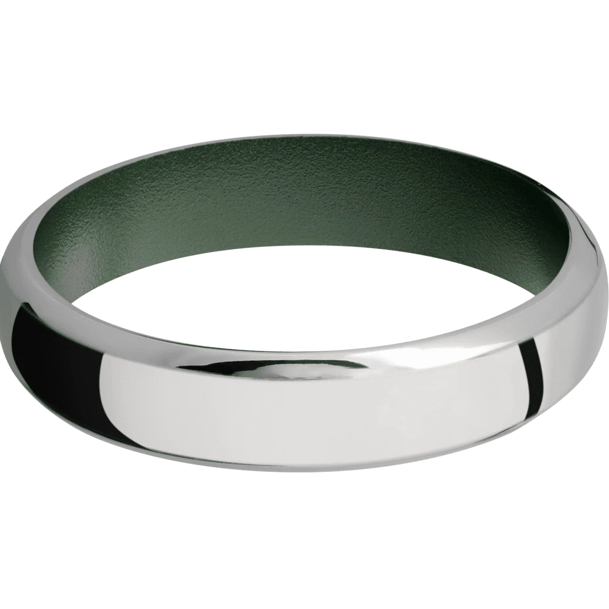 Titanium + Polish , Polish Finish + Highland Green - Image 3