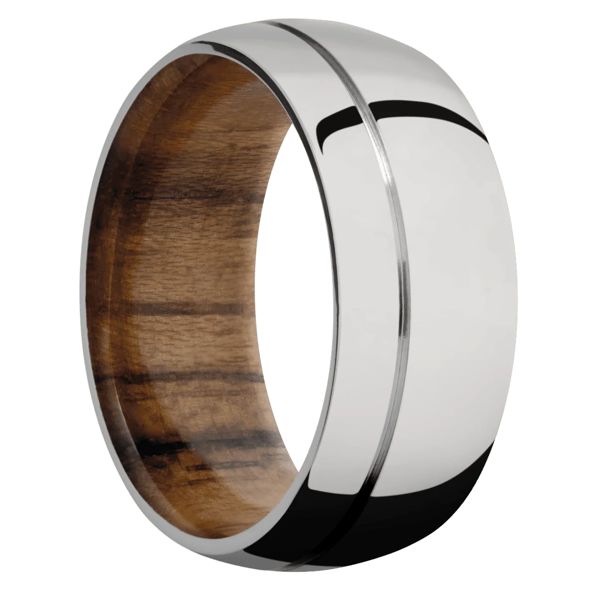 Titanium + Polish , Polish Finish + Teak