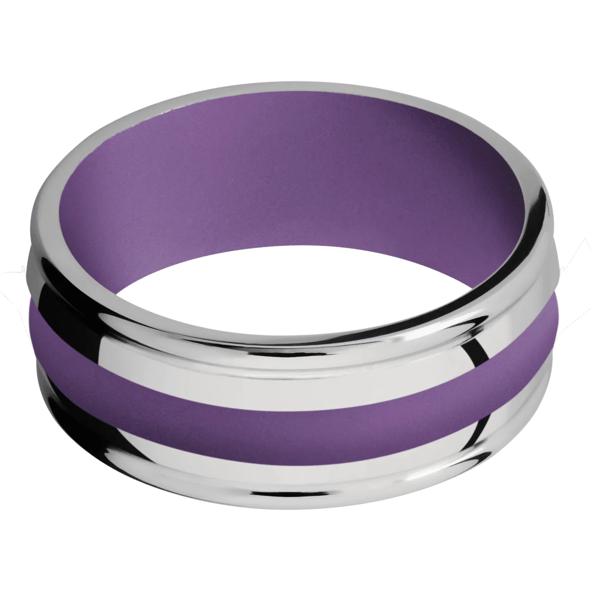 Titanium + Polish , Polish Finish + Wild Purple - Image 3