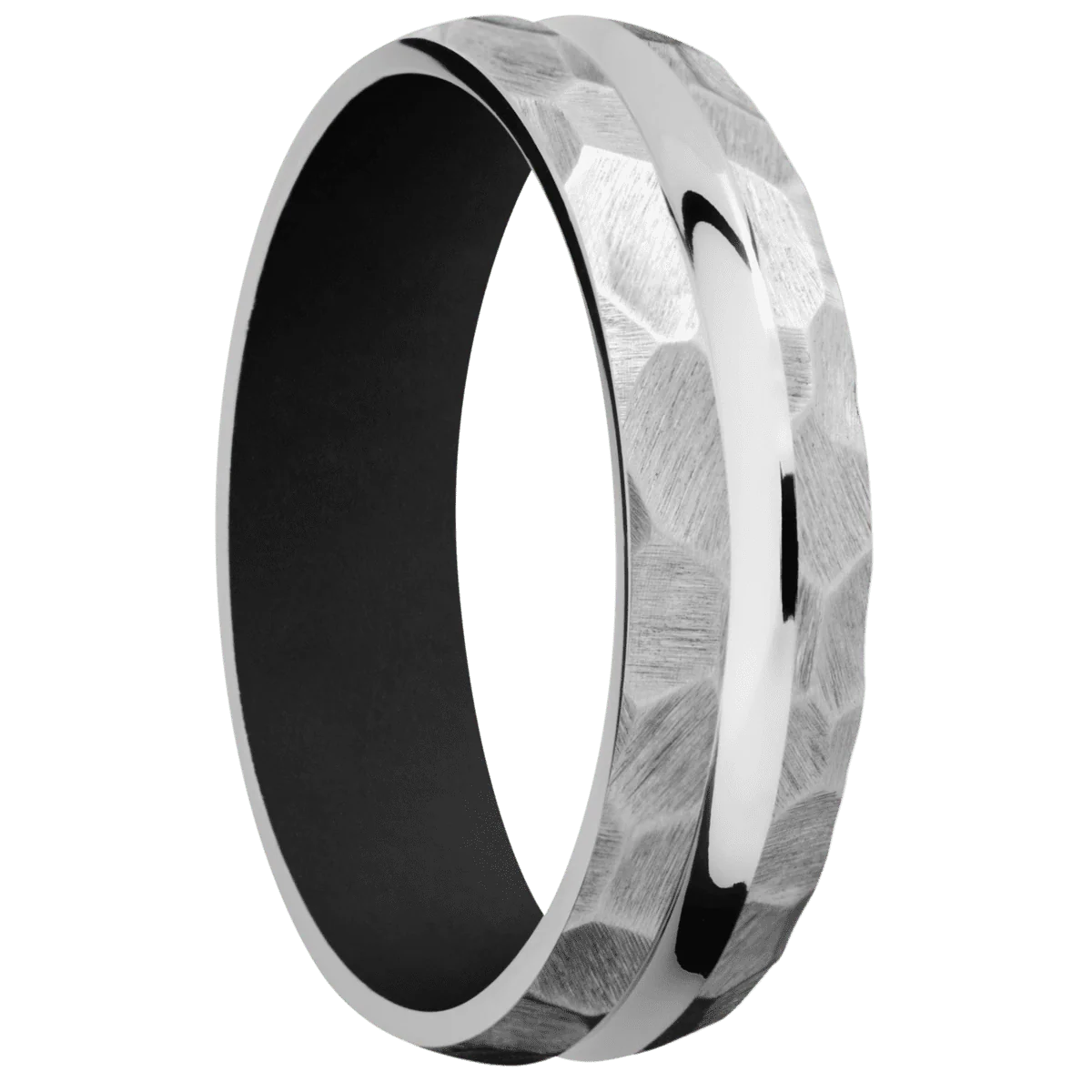 Titanium + Polish , Rock Finish + Black