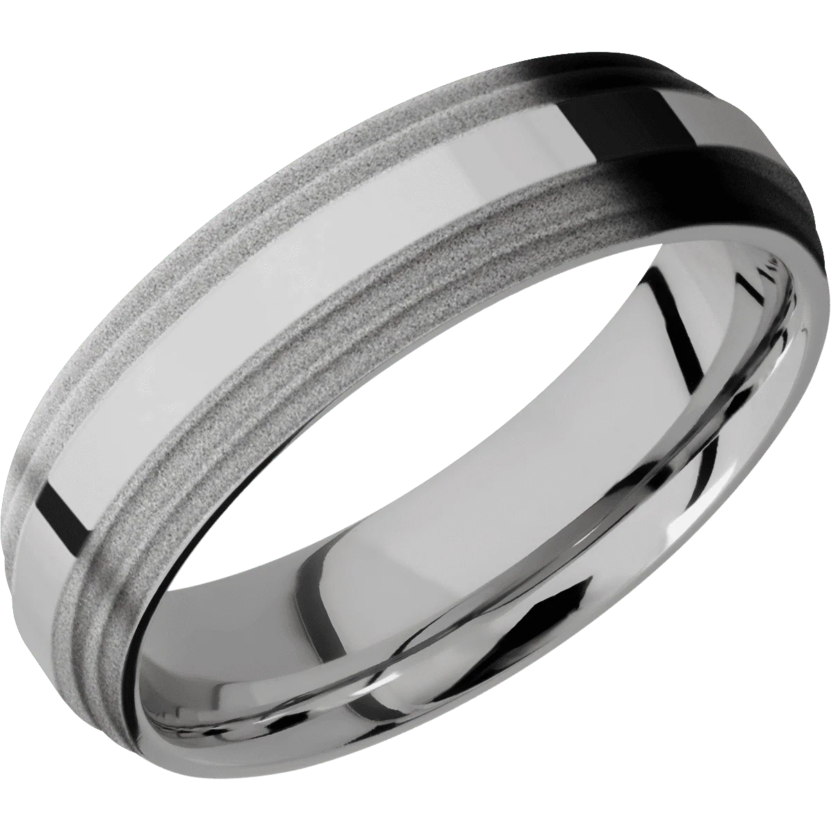 Titanium + Polish , Sand Finish - Image 2