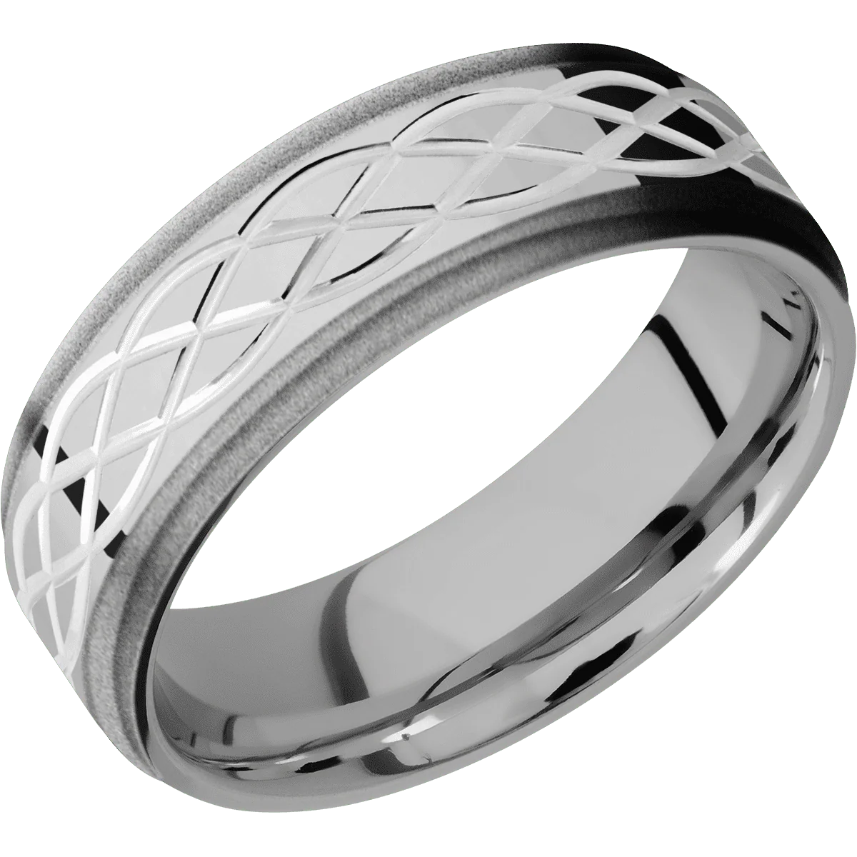 Titanium + Polish , Sand Finish - Image 2