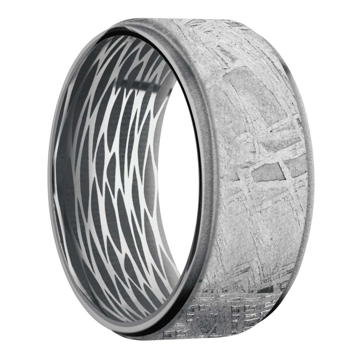 Titanium + Polish , Sand Finish + Tantalum
