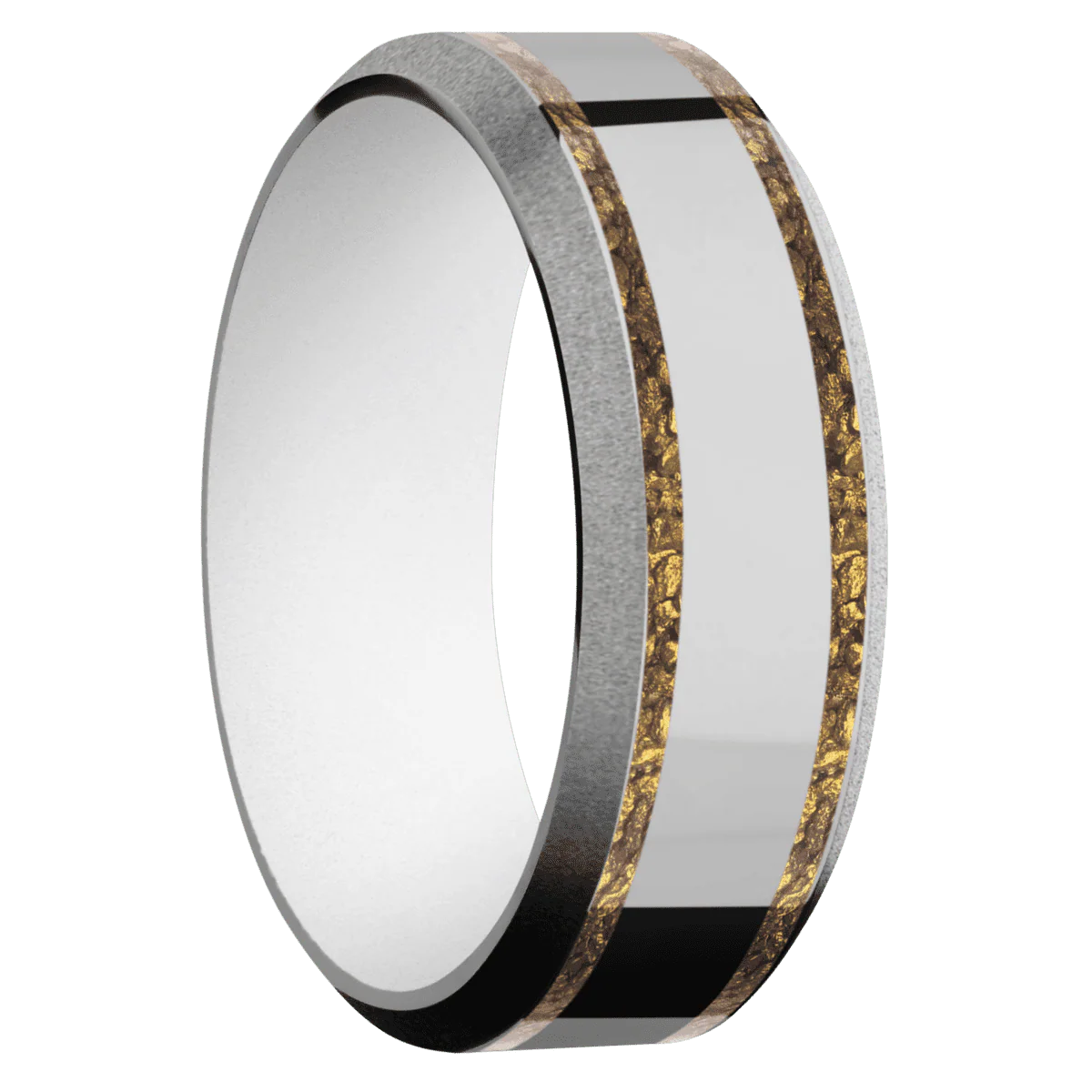 Titanium + Polish , Sand Finish + Your Color