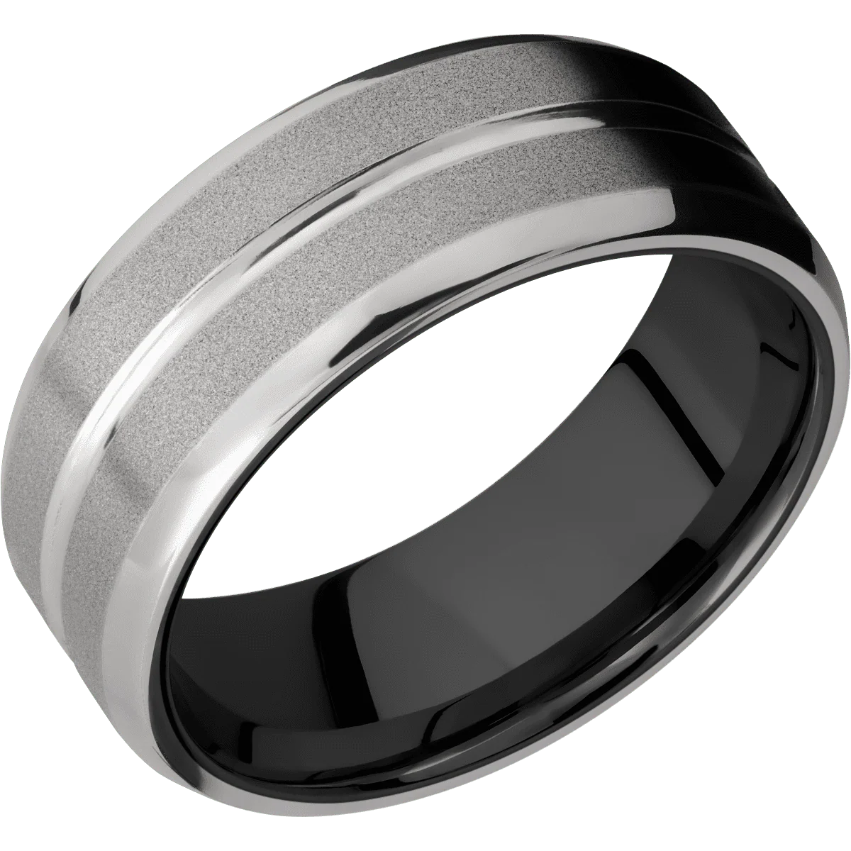 Titanium + Polish , Sand Finish + Zirconium - Image 2