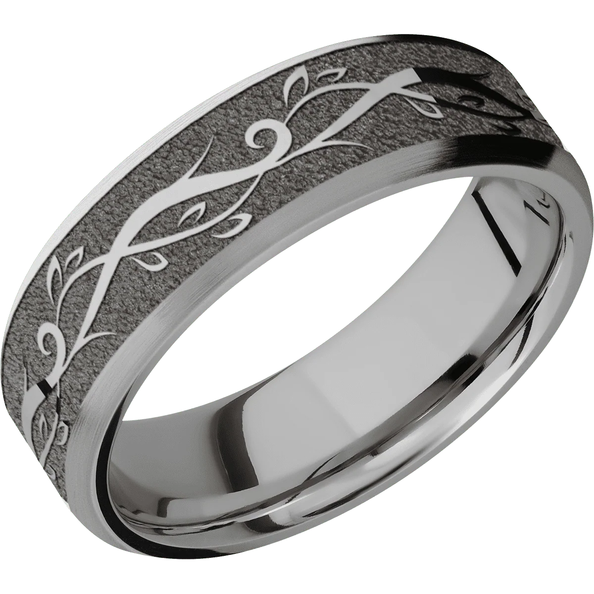 Titanium + Polish , Satin Finish - Image 2