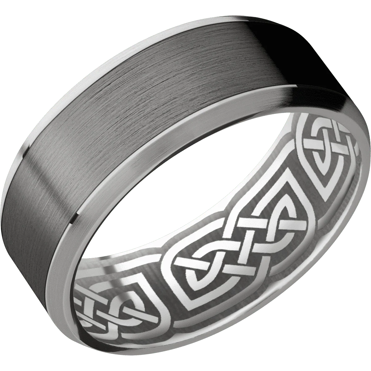 Titanium + Polish , Satin Finish - Image 2