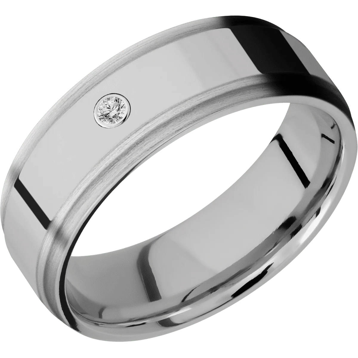 Titanium + Polish , Satin Finish - Image 2