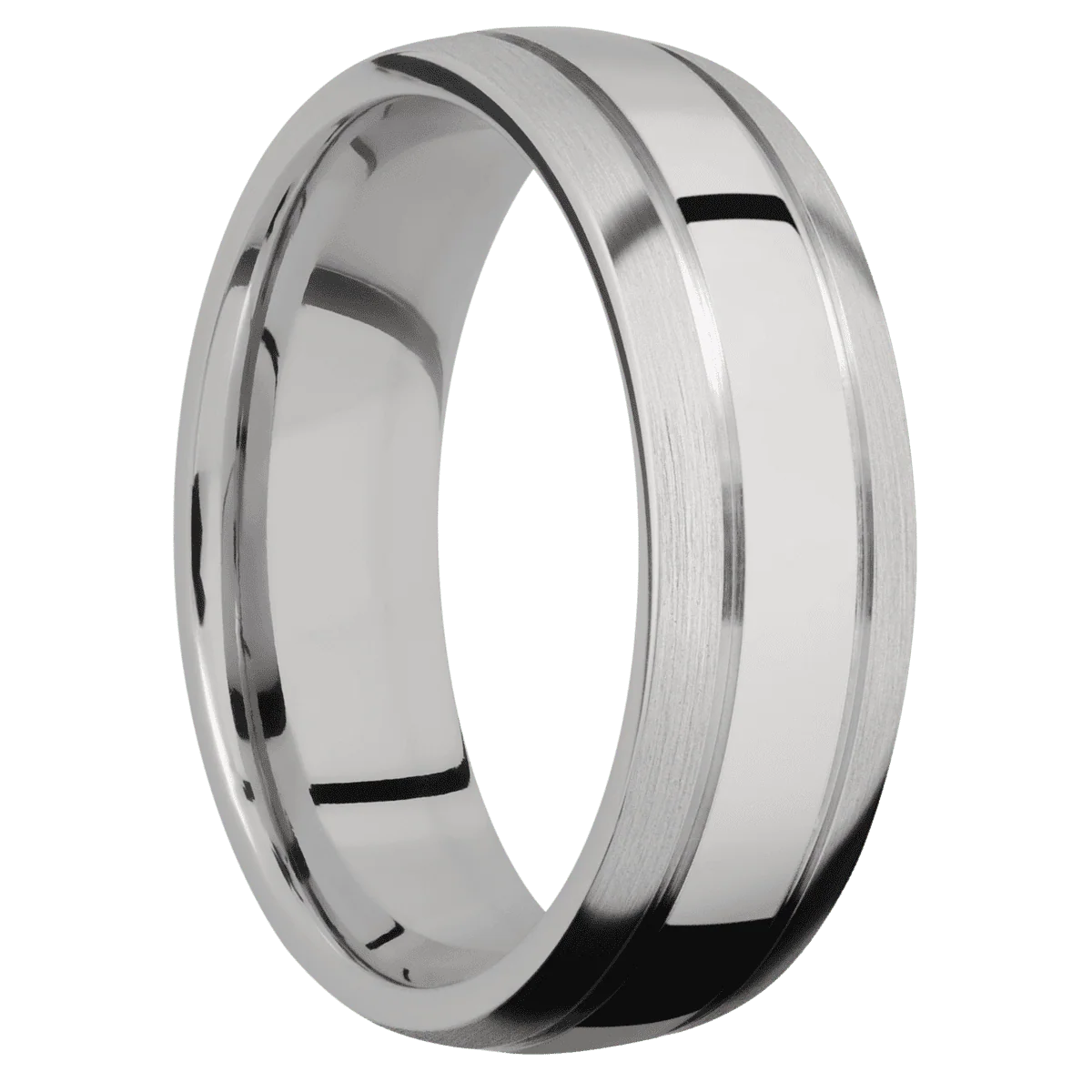 Titanium + Polish , Satin Finish