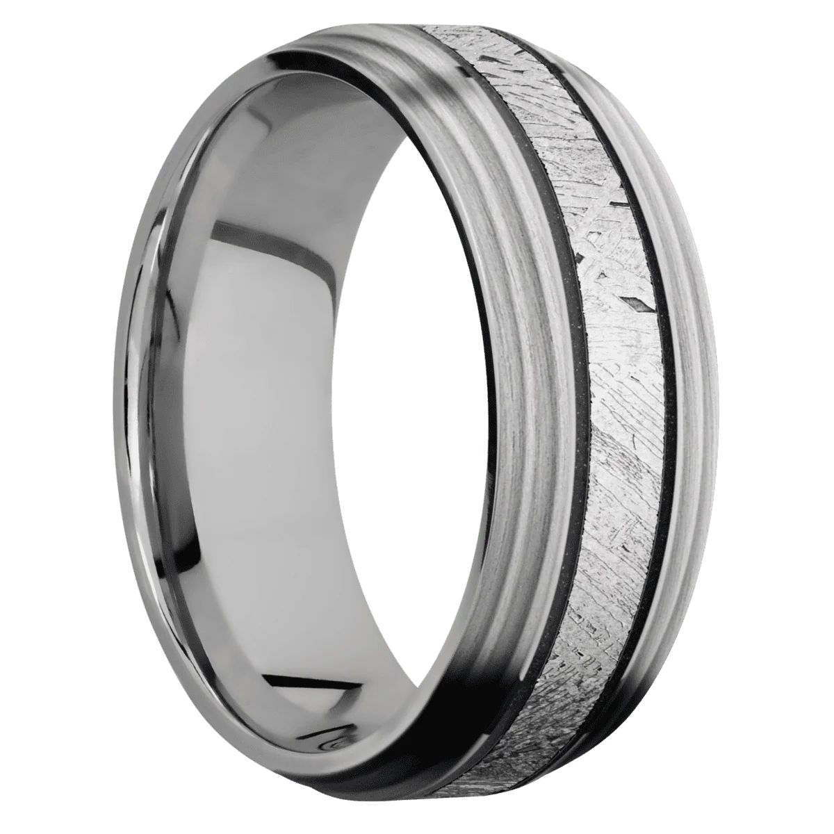 Titanium + Polish , Satin Finish