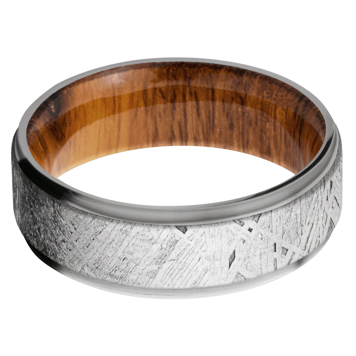 Titanium + Polish , Satin Finish + Desert Iron Wood - Image 3