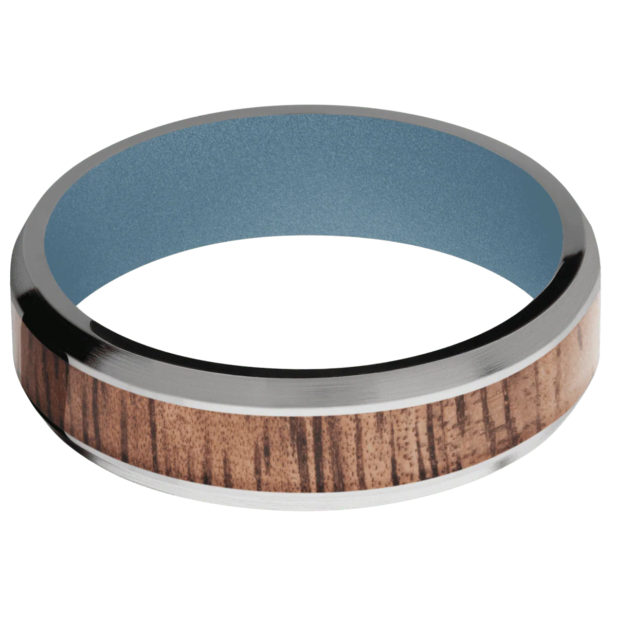 Titanium + Polish , Satin Finish + Polar Blue - Image 3