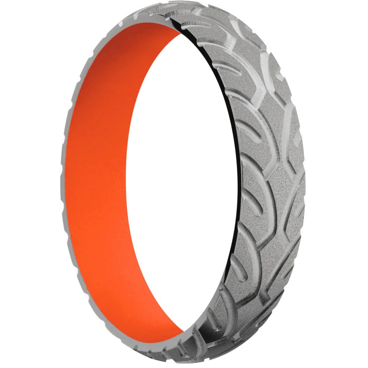 Titanium + Sand Finish + Hunter Orange