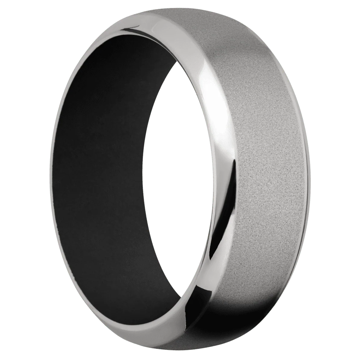Titanium + Sand , Polish Finish + Black