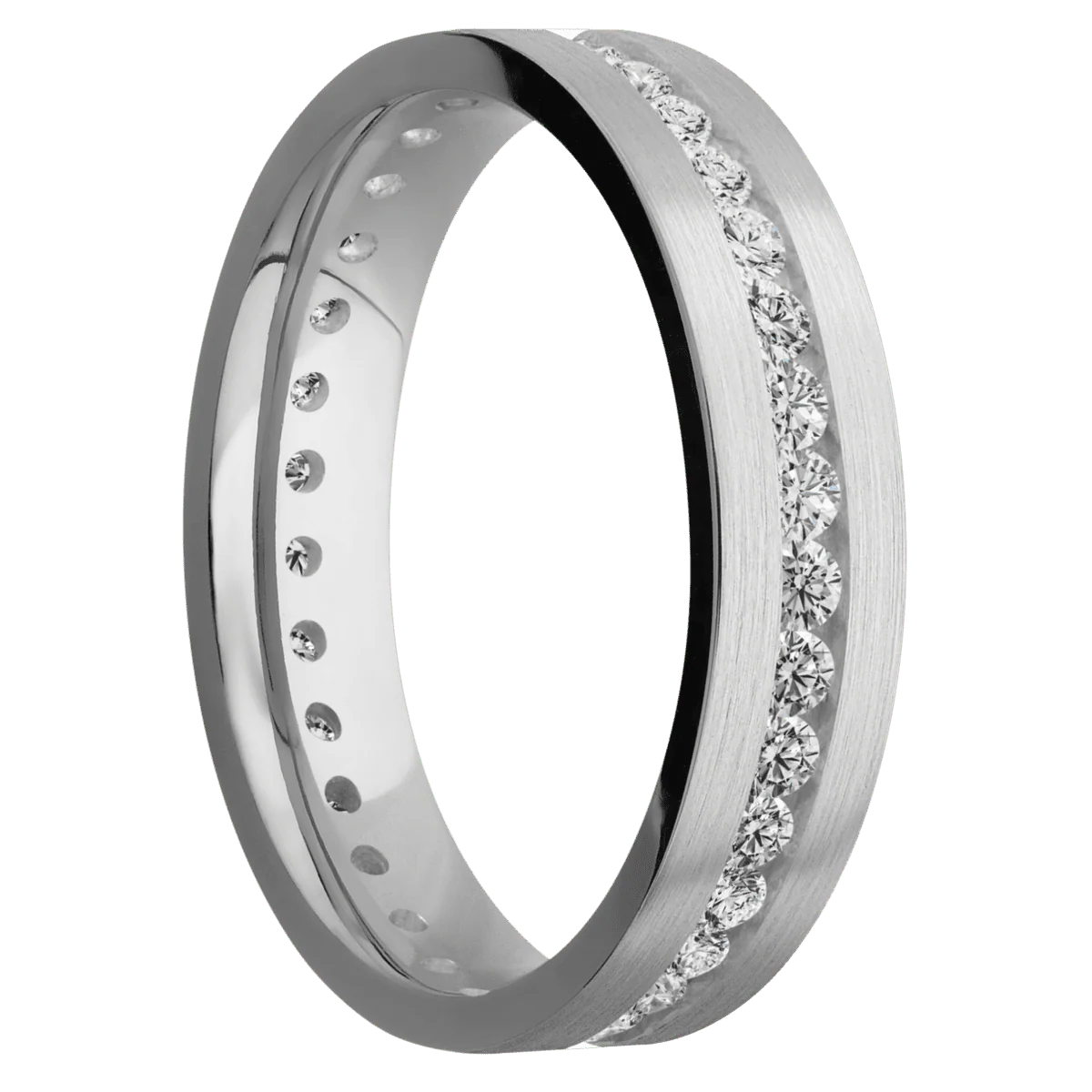 Titanium + Satin Finish