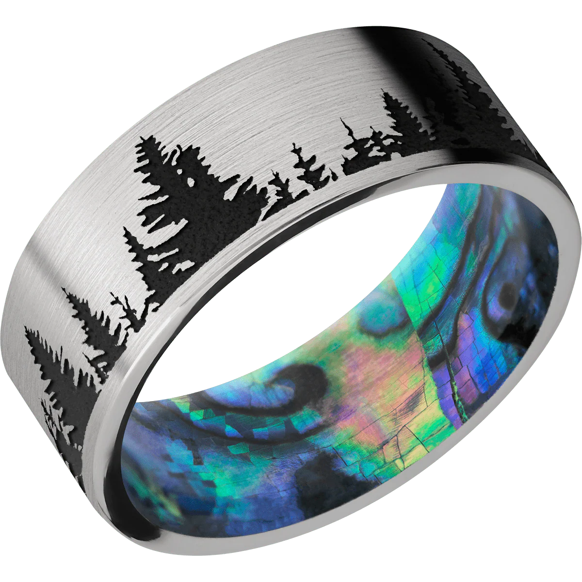 Titanium + Satin Finish + Abalone - Image 2